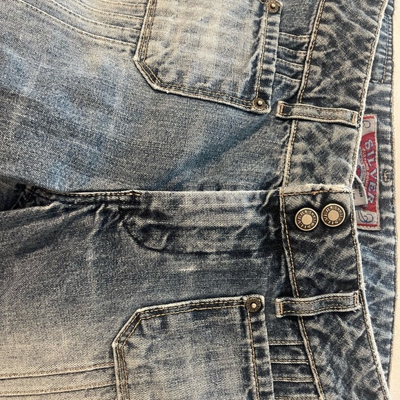 Retro Silver Jeans 32/33 - Picture 6 of 8